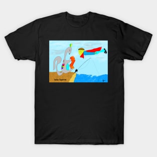 Fishing on the dock T-Shirt